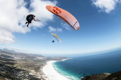 Extreme Freestyle Paragliding z Marvin Ogger