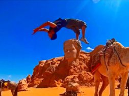 Parkour in desert (Tunisia Explore)