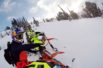 Snowbiking na bezdrożach Idaho