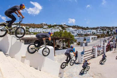 BMX przygody na  Aegean Islands w/ Panagiotis Manaras & Sergio Layos