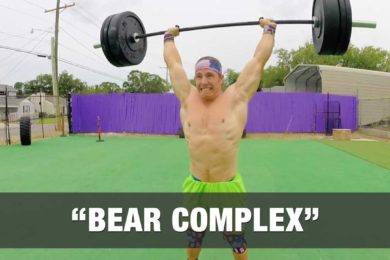 „BEAR COMPLEX” CrossFit WOD – 175 lbs