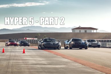 HYPER 5 – LaFerrari vs Porsche 918 vs McLaren P1 vs Bugatti Super Sport vs Pagani Huayra – PART 2