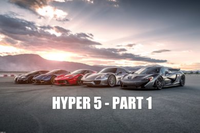 LaFerrari vs Porsche 918 vs McLaren P1 vs Bugatti Super Sport vs Pagani Huayra – Część 1