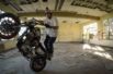 GoPro : Sportster Stunting at an Abandoned Military Barracks