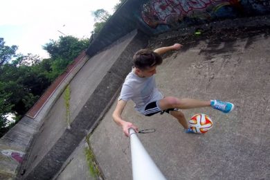 GoPro: Selfie Stick Soccer Skills With Kieran Brown