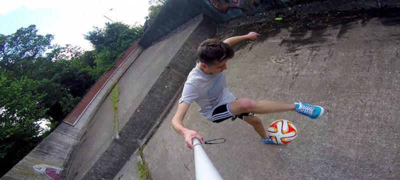 GoPro: Selfie Stick Soccer Skills With Kieran Brown