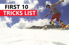 10 Snowboard’owych trików na początek