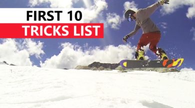 10 Snowboard’owych trików na początek