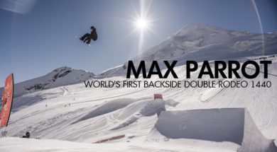 Max Parrot – Pierwsze w historii Double Backside Rodeo 1440