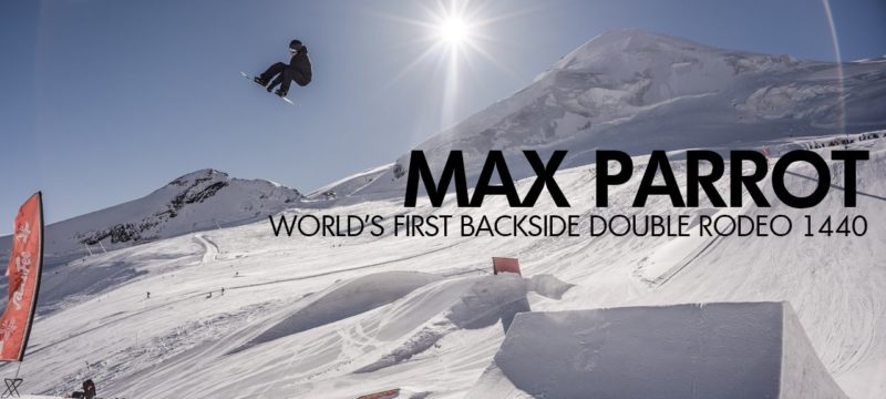 Max Parrot – Pierwsze w historii Double Backside Rodeo 1440