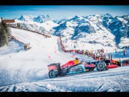 Max Verstappen F1 Snow Demo Red Bull
