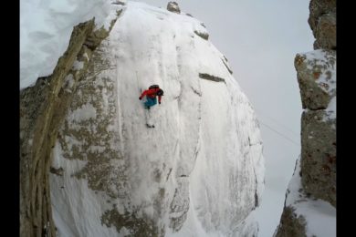 S&S Wallride w Jackson Hole, 40 m Front Flip