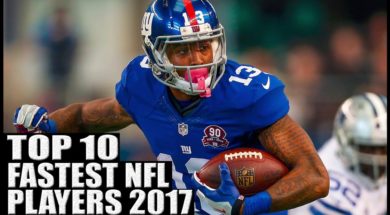 Top 10 Fastest Players in the NFL 2017