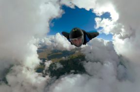 GoPro Awards: Epic Cloud Cave Wingsuit in Fusion Overcapture